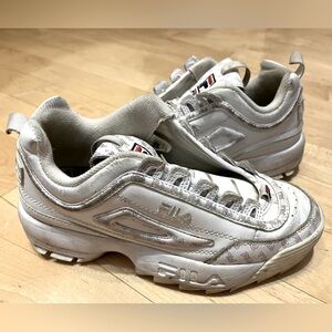 White, Red and Blue Fila